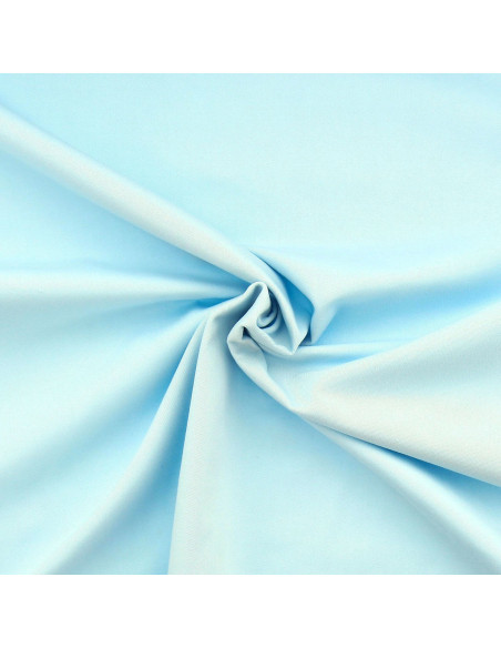 Tecido gabardine policotton - Azul bebê