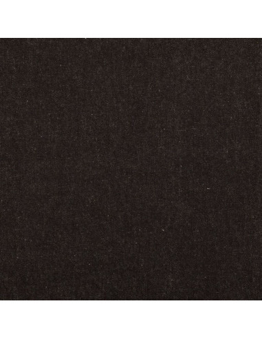 Tecido jeans de algodão clássico - Preto