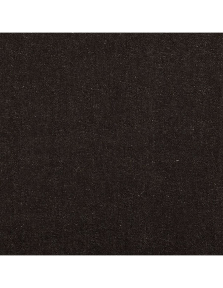 Tecido jeans de algodão clássico - Preto