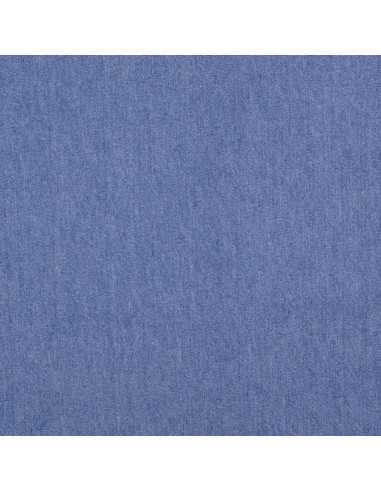 Tecido jeans de algodão leve - Azul claro