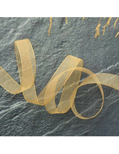 Fita de organza - Bege