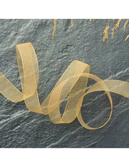 Fita de organza - Bege