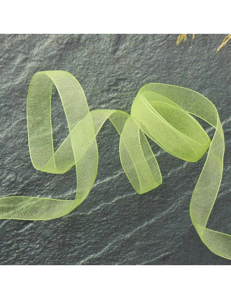 Fita de organza - Verde claro