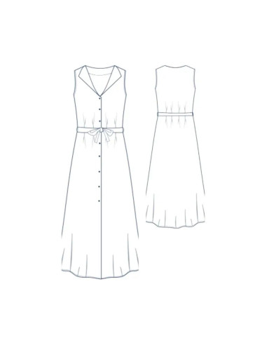 Molde de vestido - Gigi - Lise Tailor