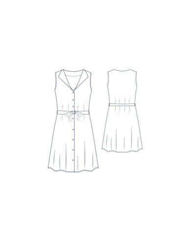 Molde de vestido - Gigi - Lise Tailor