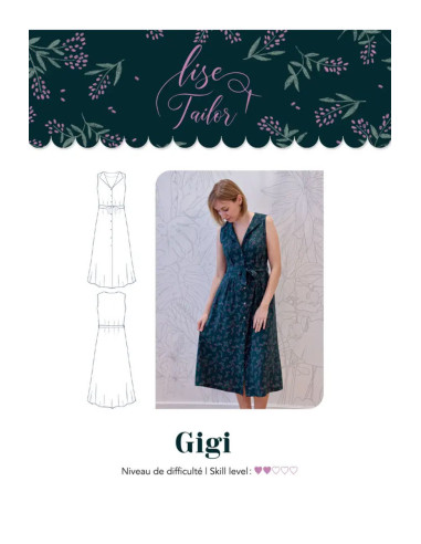 Molde de vestido - Gigi - Lise Tailor