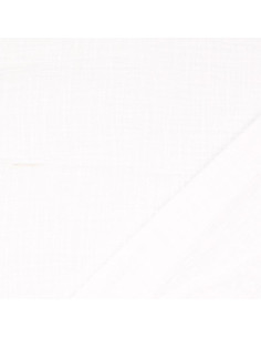 Tecido gaze dupla de algodão Vintage - Branco 2