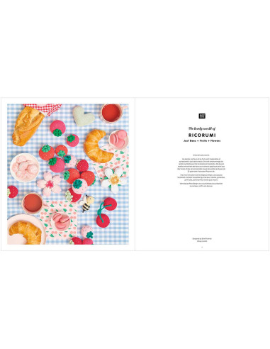Livrinho Ricorumi Just Bees + Fruits + Flowers