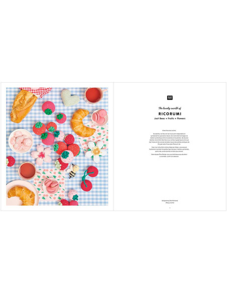 Livrinho Ricorumi Just Bees + Fruits + Flowers