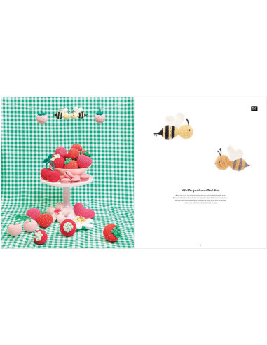 Livrinho Ricorumi Just Bees + Fruits + Flowers