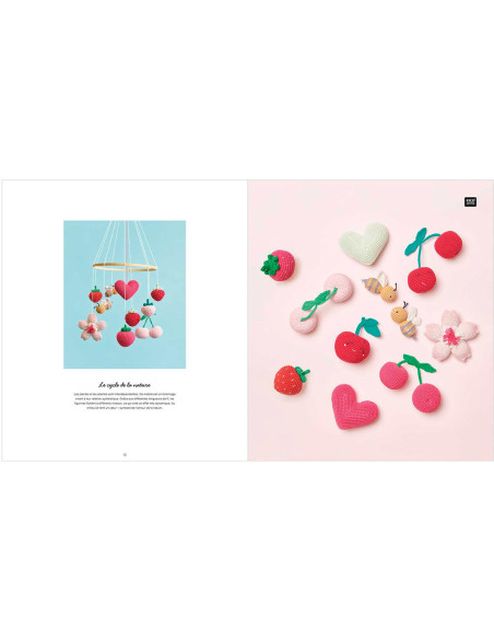 Livrinho Ricorumi Just Bees + Fruits + Flowers