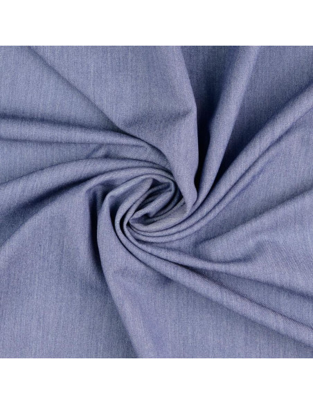 Tecido gabardine macio - Azul jeans