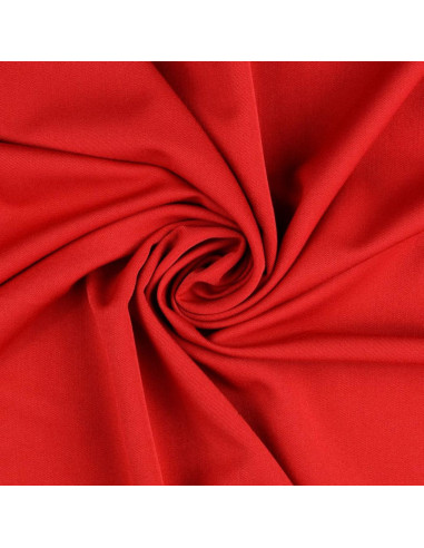 Tecido gabardine macio - Vermelho