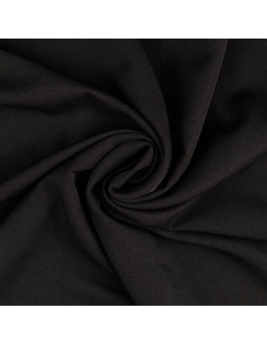 Tecido gabardine macio - Preto