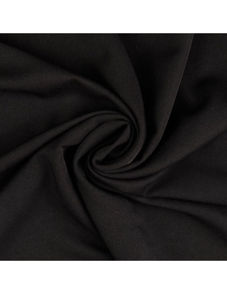 Tecido gabardine macio - Preto