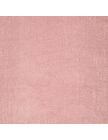 Tecido de veludo cotelê - Rosa velho claro