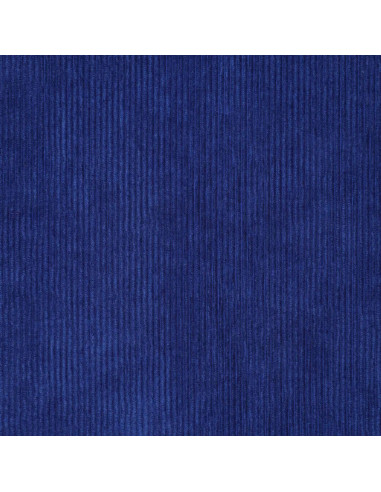 Tecido veludo cotelê - Azul real