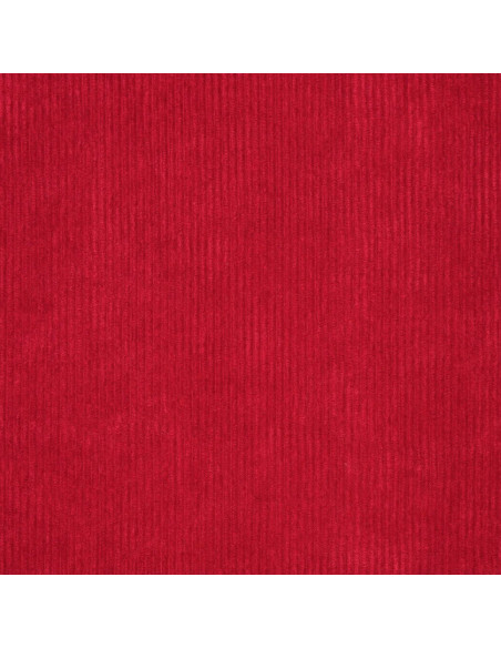 Tecido de veludo cotelê - Vermelho