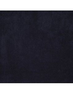 Tecido de veludo cotelê - Azul marinho 2