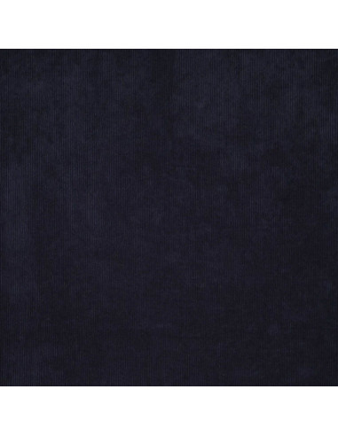 Tecido de veludo cotelê - Azul marinho