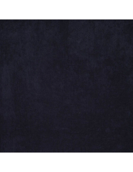 Tecido de veludo cotelê - Azul marinho