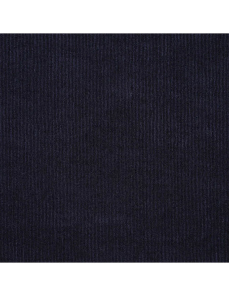 Tecido de veludo cotelê - Azul marinho