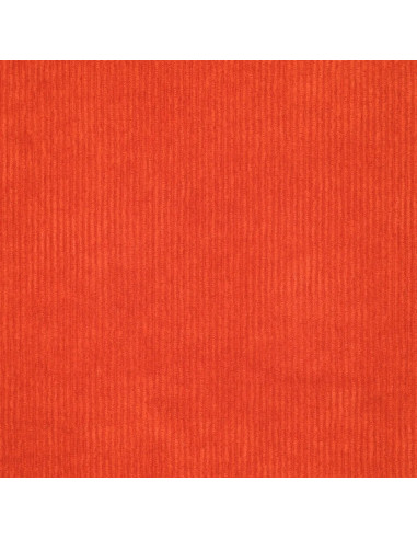 Tecido de veludo cotelê - Laranja