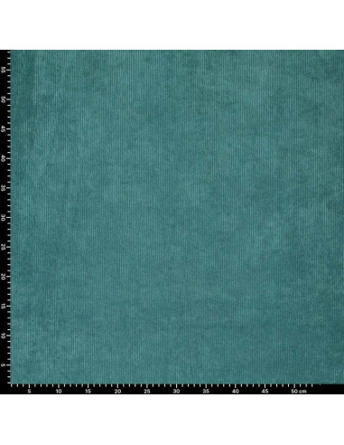 Tecido de veludo cotelê - Verde Malaquita