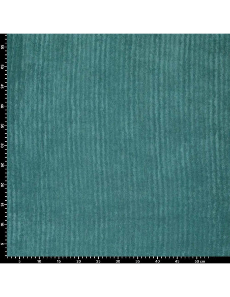 Tecido de veludo cotelê - Verde Malaquita