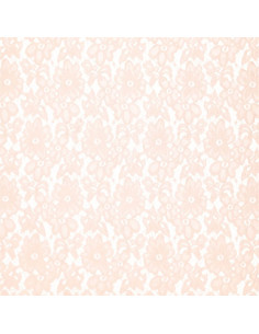 Tecido guipura stretch Bloom - Rosa claro 2