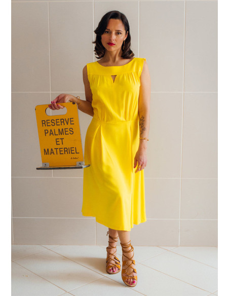 Padrão de vestido Haut Vol - Maison Fauve