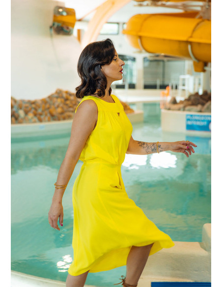 Padrão de vestido Haut Vol - Maison Fauve