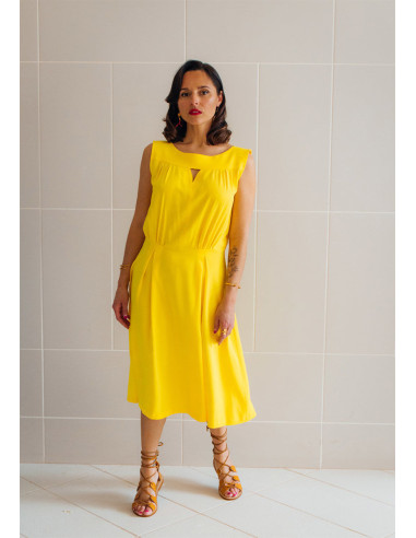Padrão de vestido Haut Vol - Maison Fauve