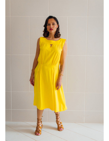 Padrão de vestido Haut Vol - Maison Fauve