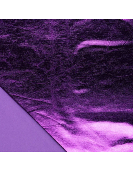 Tecido lamé elástico - Violeta