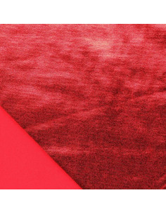 Tecido lamé elástico - Vermelho 2