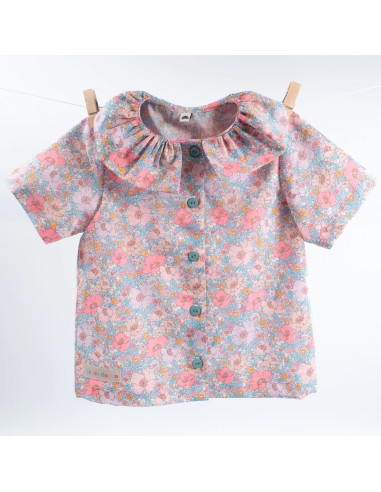 Padrão de blusa mista Rio - Ikatee