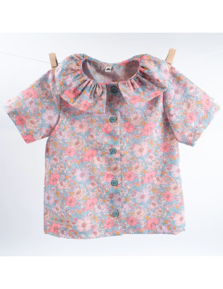 Padrão de blusa mista Rio - Ikatee