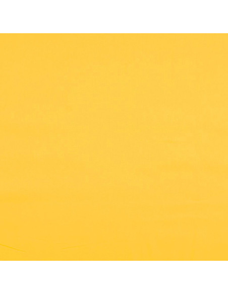 Tecido de algodão cretone liso - Amarelo