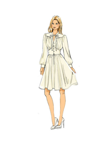 Molde de vestido - Vogue 9076
