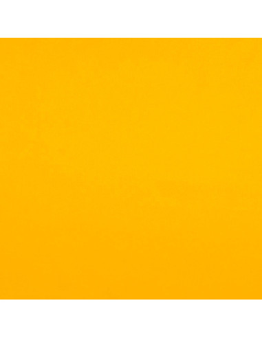 Tecido de algodão cretone liso - Amarelo açafrão