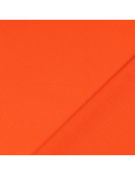 Tecido de algodão cretone liso - Laranja