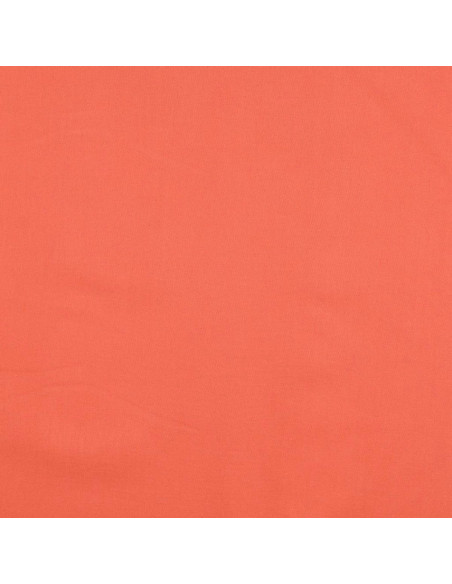 Tecido de algodão cretone liso - Laranja cenoura