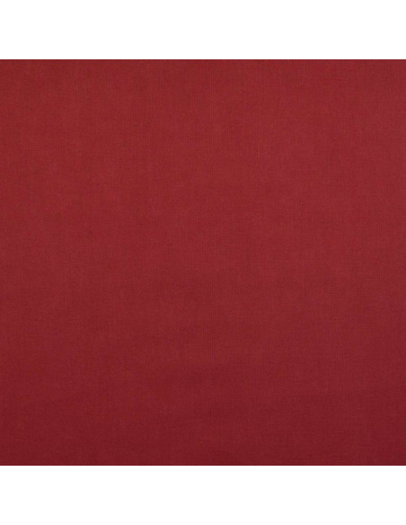 Tecido de algodão cretone liso - Cor de vinho