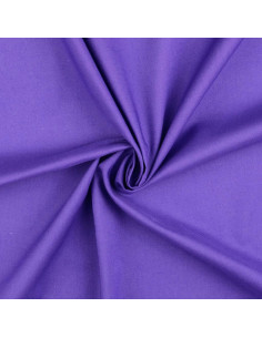 Tecido de algodão cretone liso - Violeta Ametista