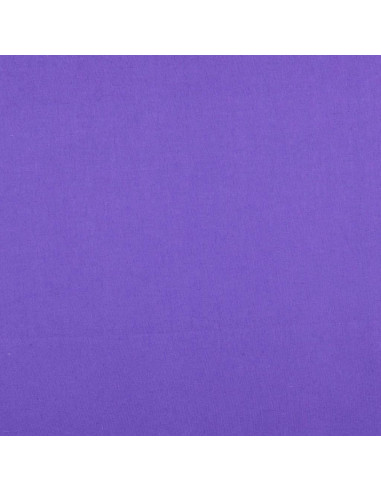Tecido de algodão cretone liso - Violeta Ametista