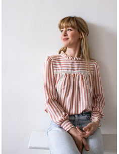 Padrão de vestido, blusa Victoire - Joli Lab