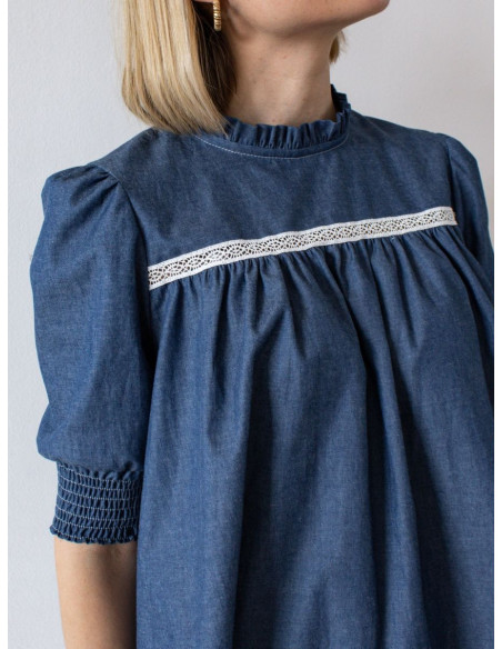 Padrão de vestido, blusa Victoire - Joli Lab