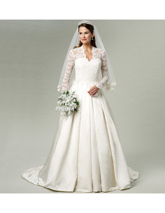 Molde de vestido de noiva - Butterick 5731 2