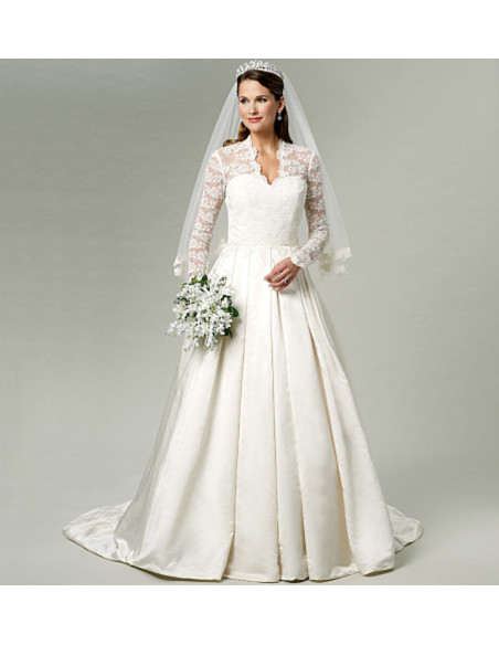 Molde de vestido de noiva - Butterick 5731